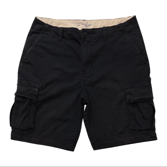OLD NAVY DARK BLUE CARGO SHORTS - Picture 3 of 5